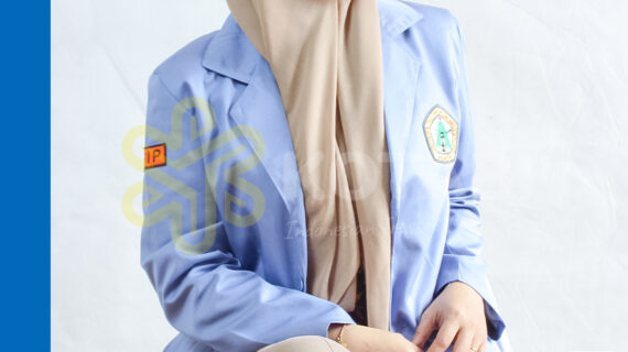 jas almamater biru