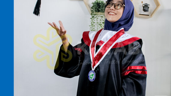 Jasa jahit toga wisuda lengkap