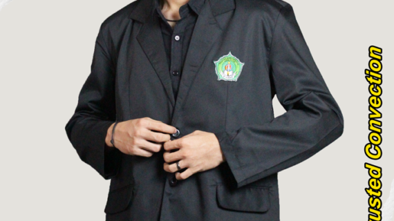 Konveksi Jas Almamater Biologi Custom Bordir