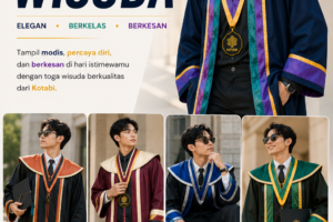 Grosir Toga Wisuda Pria