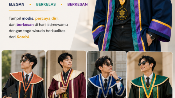 Grosir Toga Wisuda Pria