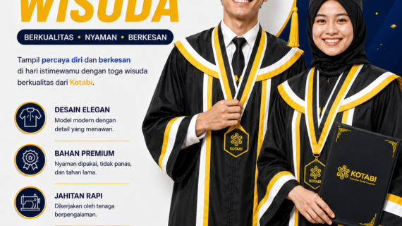Jasa Jahit Perlengkapan Wisuda