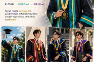 Jasa Pembuatan Toga Wisuda Pria