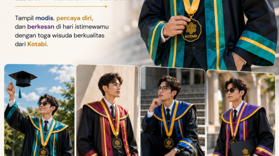 Jasa Pembuatan Toga Wisuda Pria