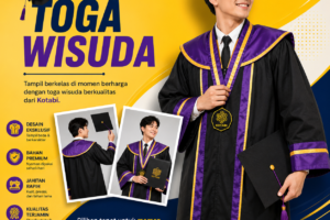 Konveksi Toga Wisuda Pria