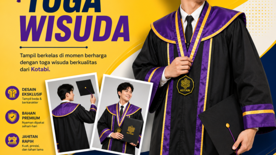 Konveksi Toga Wisuda Pria