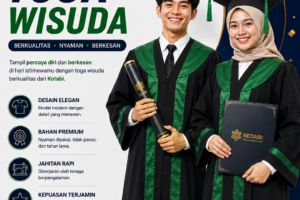 Pengrajin Perlengkapan Wisuda
