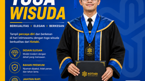 Pengrajin Toga Wisuda