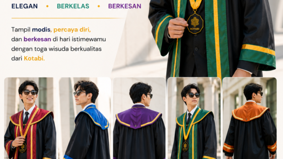 Supplier Toga Wisuda Pria