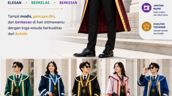 Tempat Bikin Toga Wisuda Pria